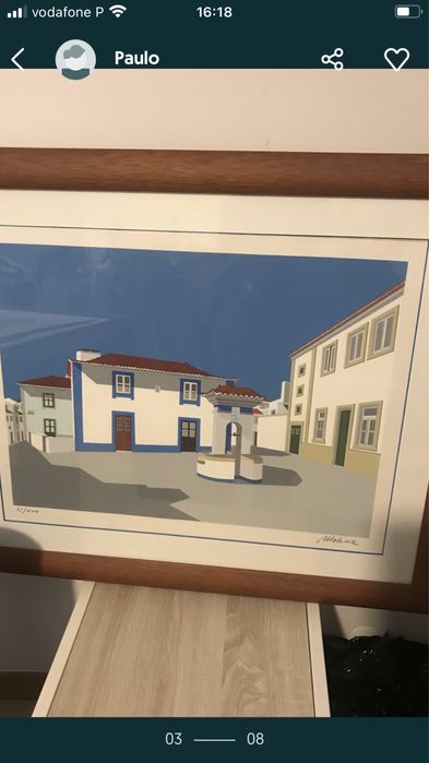 2 serigrafias do autor molina