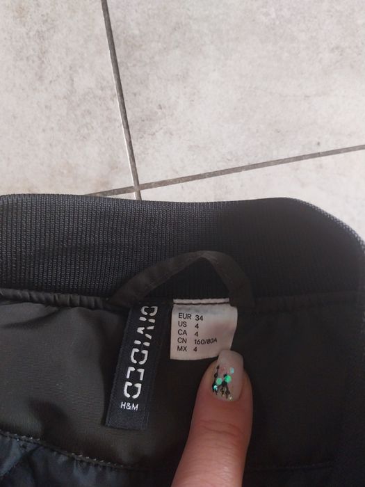 Kurtka H&M baseballówka r. 34