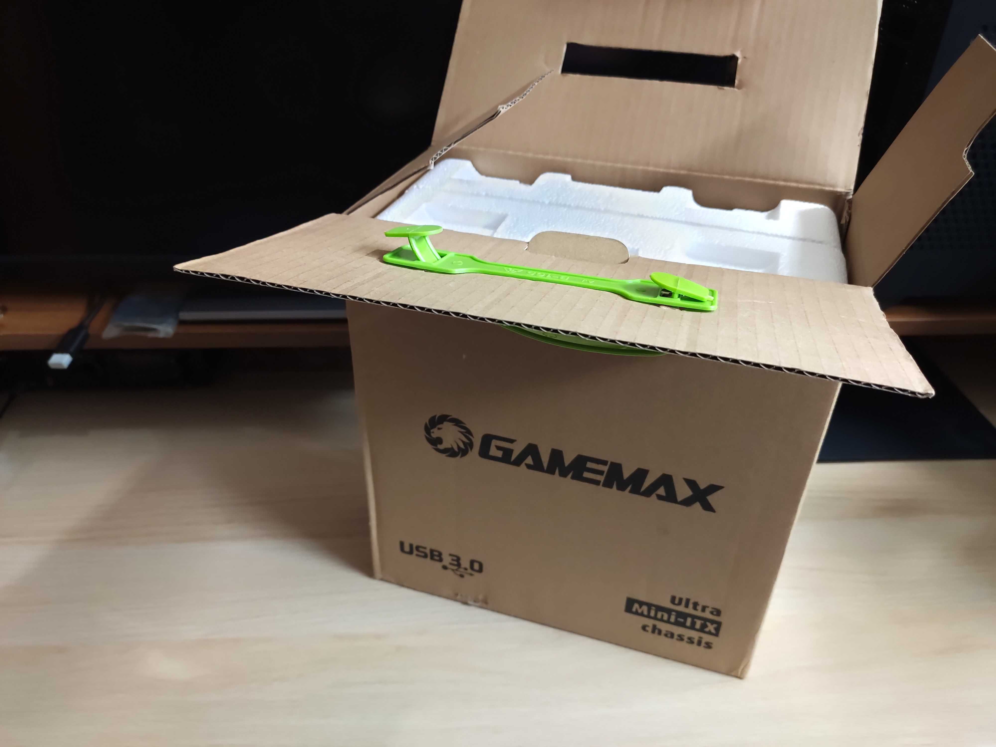 Корпус GAMEMAX ST-102-2U3 200W (ITX)