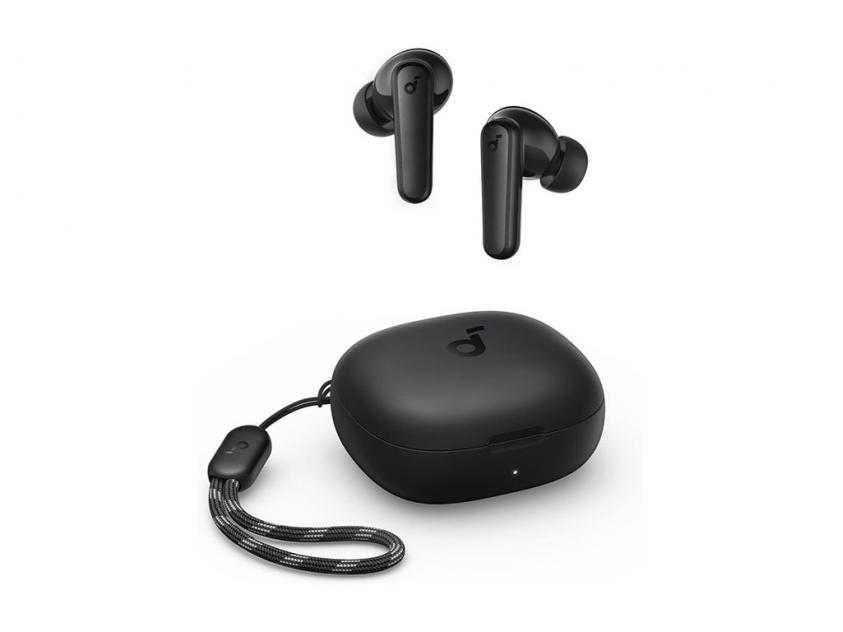Auriculares Soundcore R50i – Black | Som potente, bateria longa