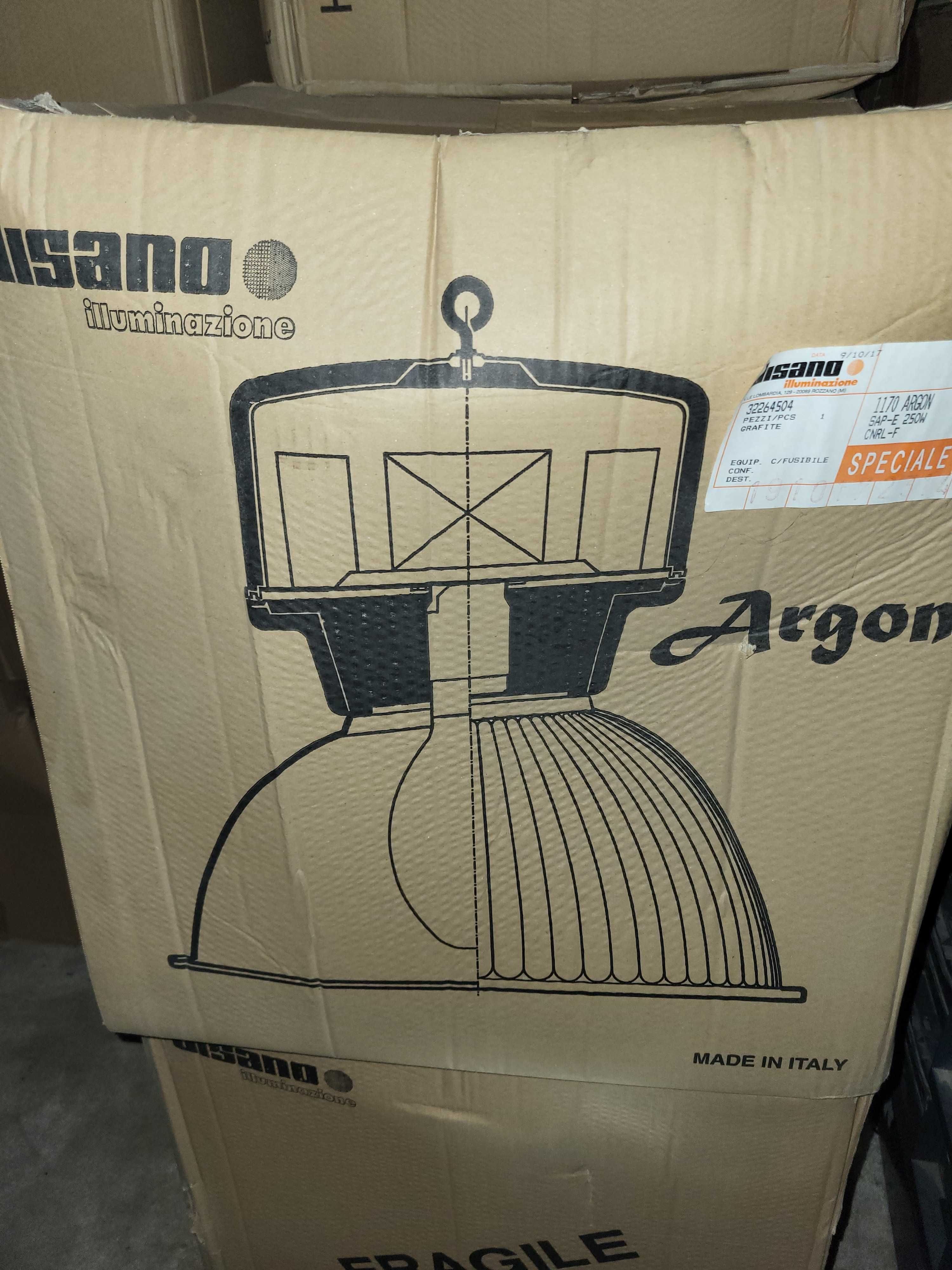 Lampy Loftowe Włoski producent Disano model Argon 1170  NOWE