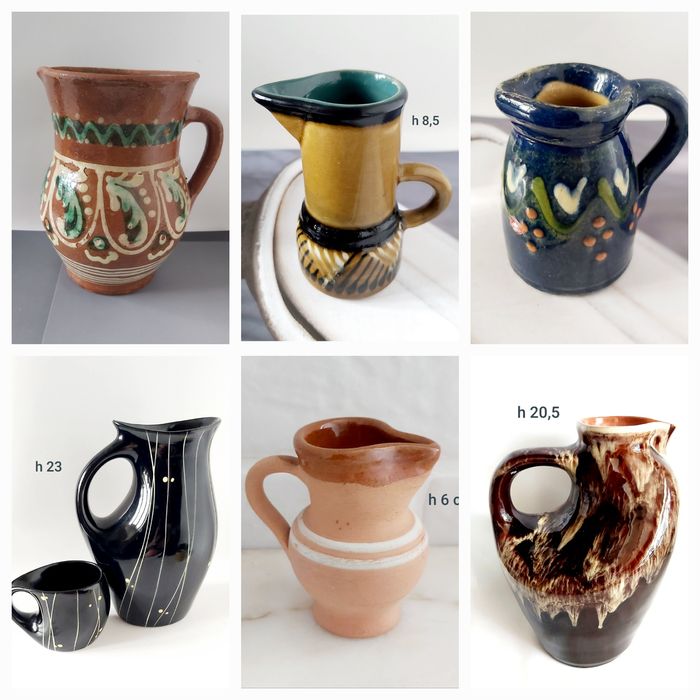 Кувшин ваза штоф Васильківська майоліка керамика