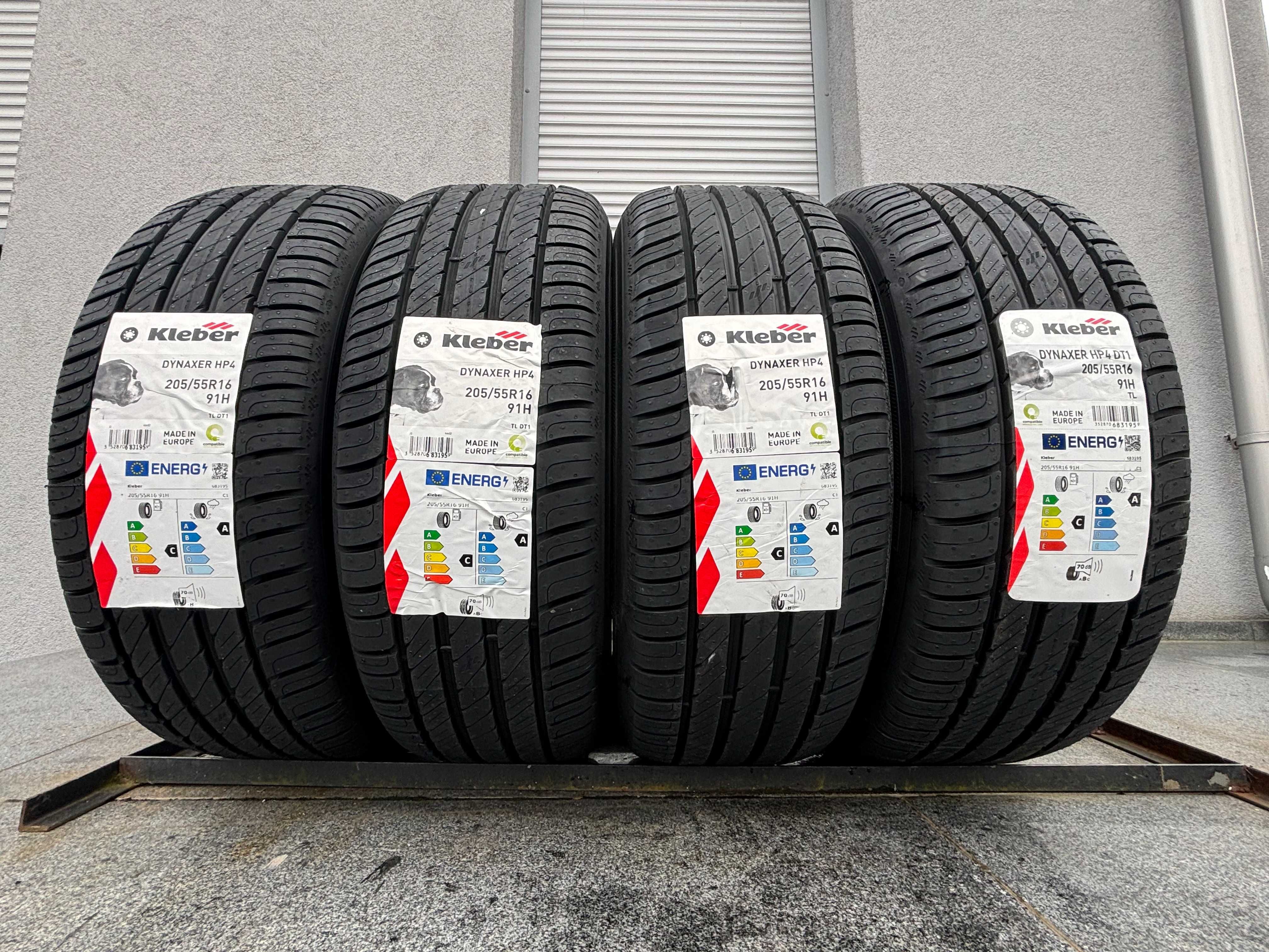 Letnie 205/55R16 Kleber Dynaxer HP4 C,A,70db PROSTO Z FABRYKI! 5lat gw