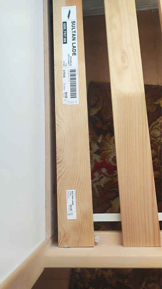 Łóżko Sultan  lade z materacem ikea 70*160 cm używane