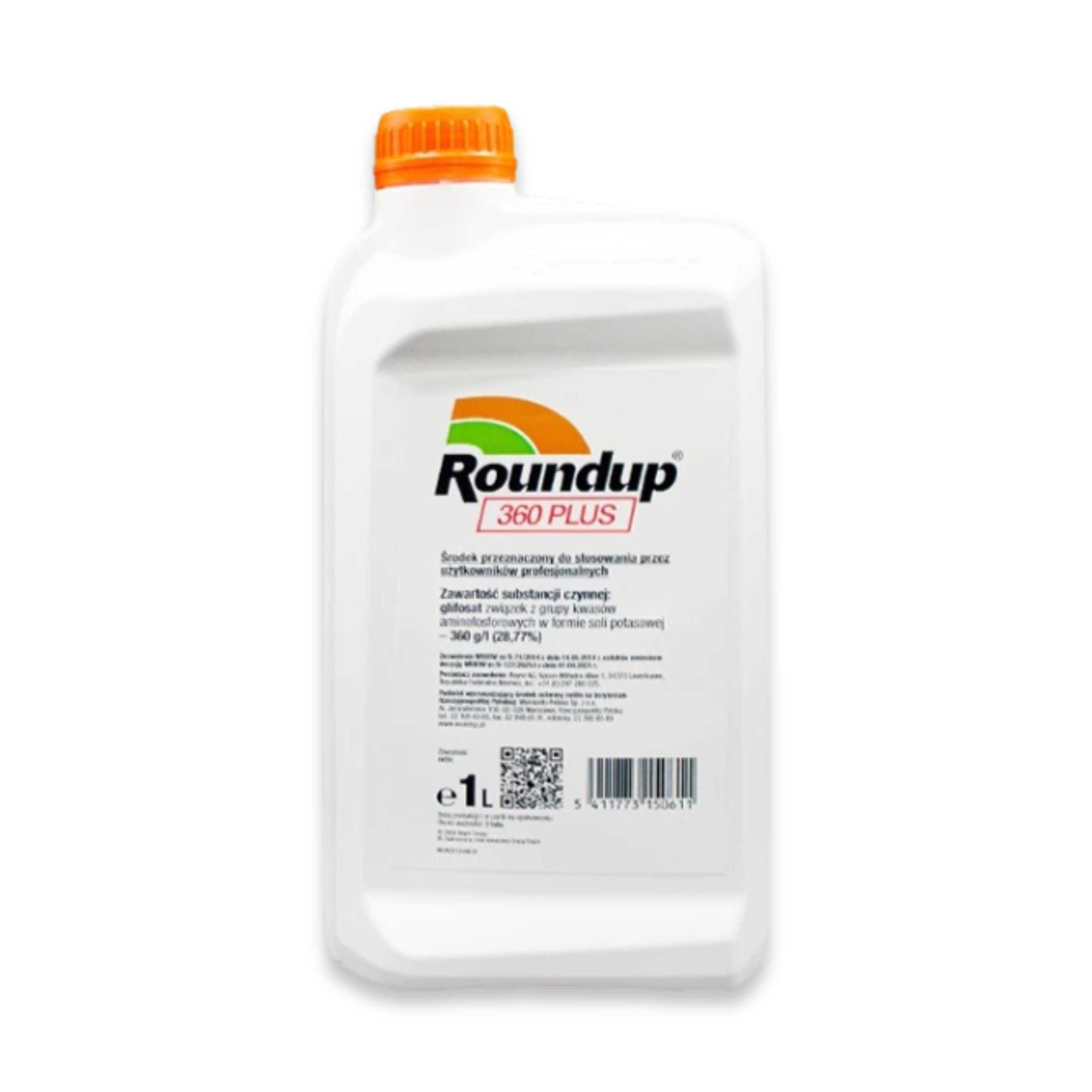 Roundup Plus 360 1L Randap Środek na chwasty Oprysk Koncentrat