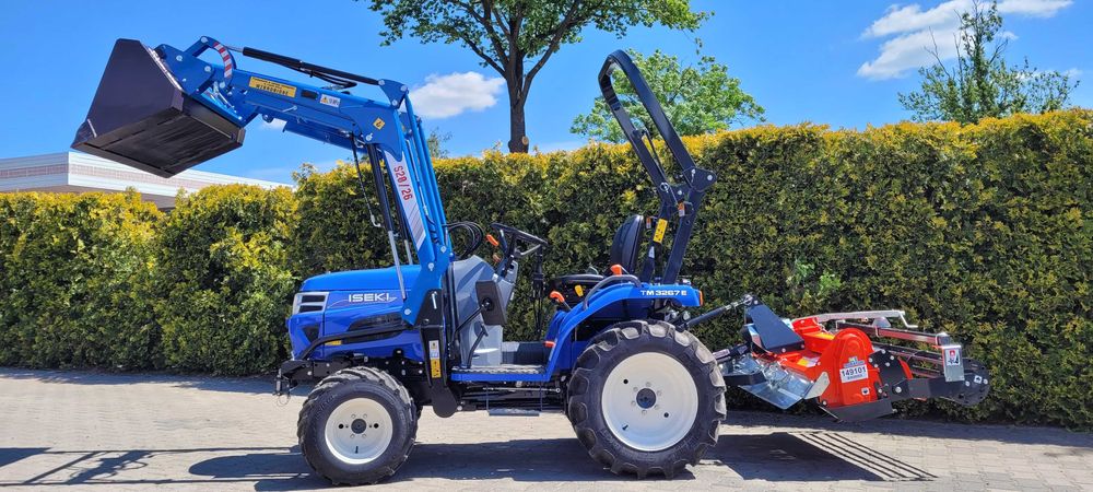 NOWY Traktor ISEKI TM 3267 ECO z TUR-em oraz glebogryzarką separacyjną