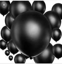 Czarne balony - ponad 20 sztuk