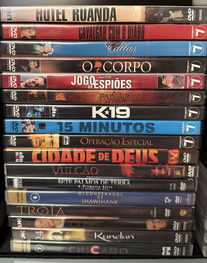 DVD Filmes impecáveis