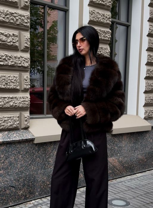 Шуба шубка песець