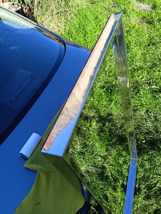 Sprzedam lustro sklepowe solidne  z nierdzewki