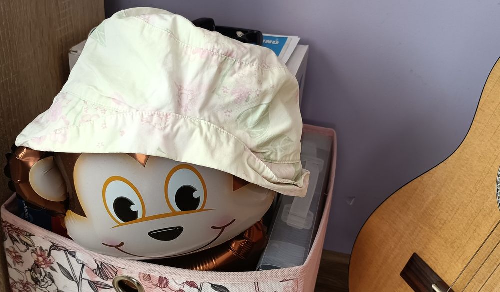 KRU Czapka na lato, kapelusz, bucket hat, 4 lata