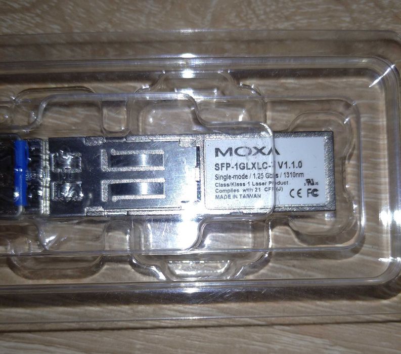 Оптоволоконный интерфейсный модуль MOXA SFP-1GLXLC-T