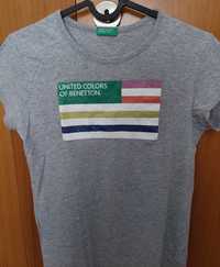 T-shirt cinzenta da Benetton