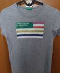 T-shirt cinzenta da Benetton