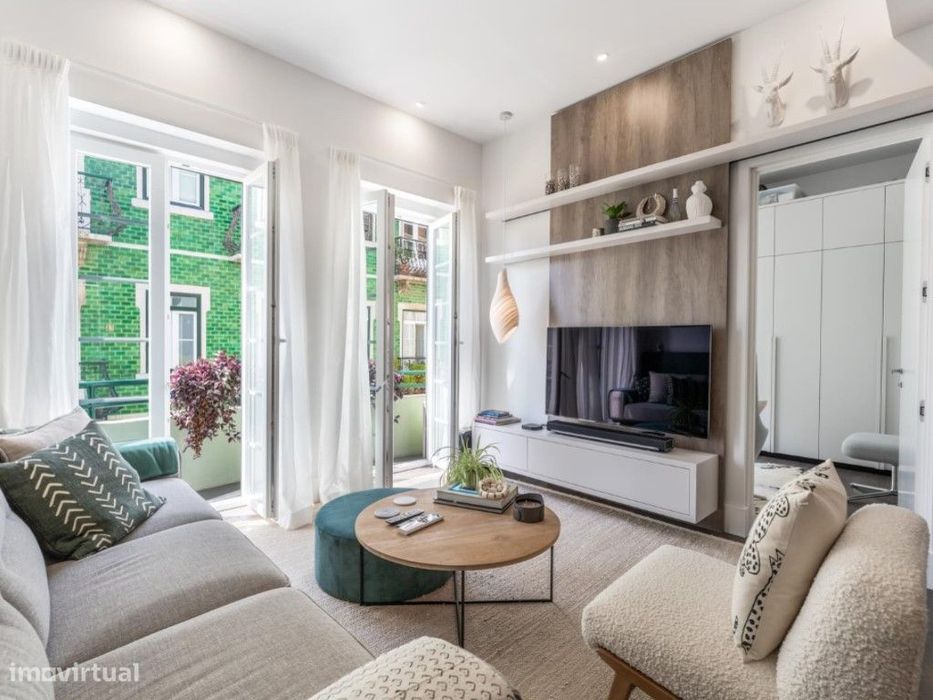 Apartamento T2 no vibrante Jardim do Príncipe Real