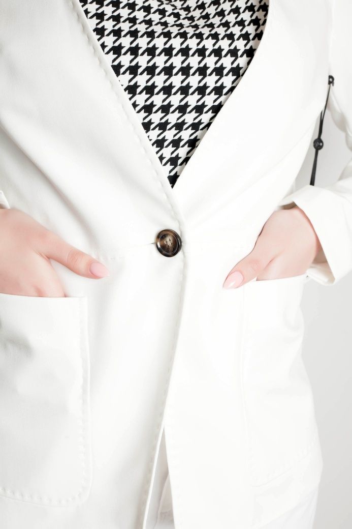 DKNY оригінал. Жіночий жакет піджак класичний білий розмір XS