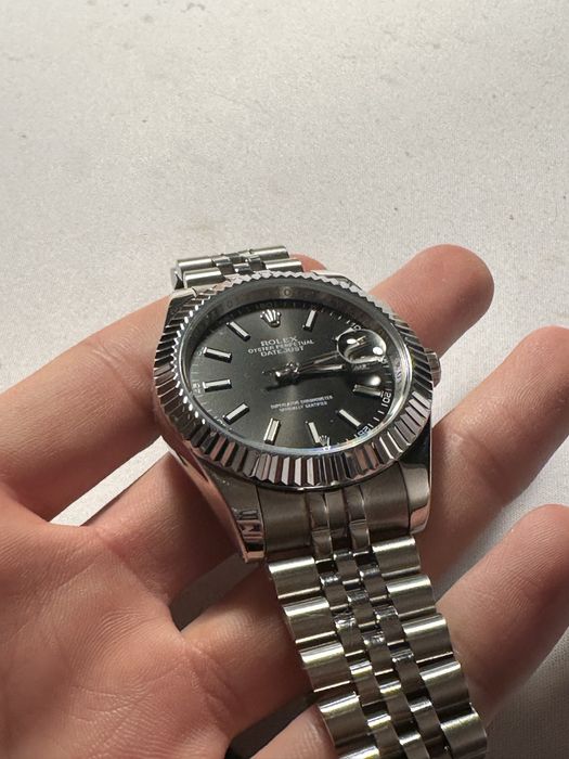 Rolex Datejust 41mm czarna tarcza jubilee PIĘKNY!