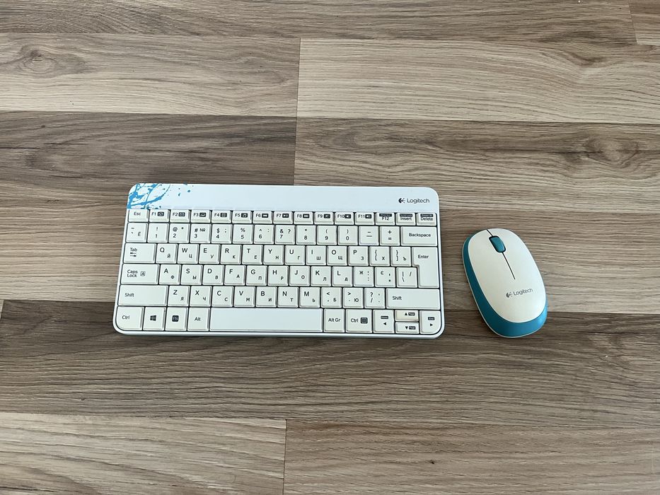клавіатура та мишка logitech k240