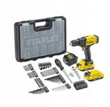 Wiertarko-wkrętarka STANLEY FATMAX V20 SFMCD700D2 + akcesoria 100el