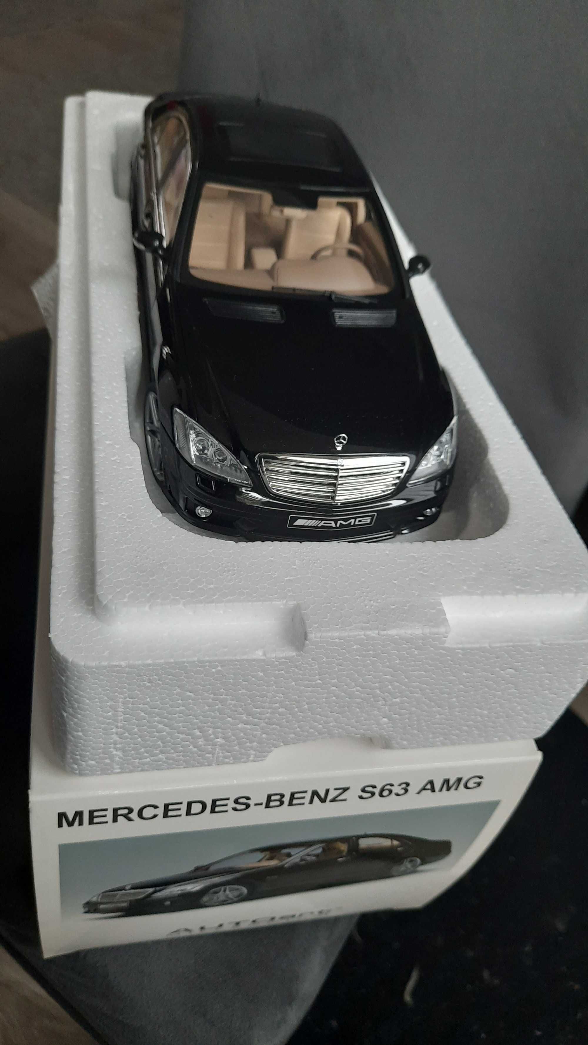 NOWY Model AUTOART Mercedes S63 AMG 1:18