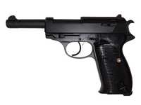Детский пистолет - Galaxy - G.21 - Walther P38 - 6 мм - черный