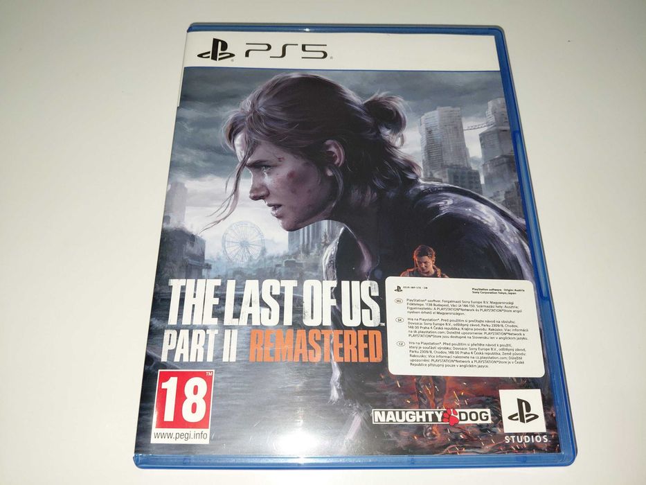 ps5 THE LAST OF US PART II REMASTERED PL postacie mówią po polsku,