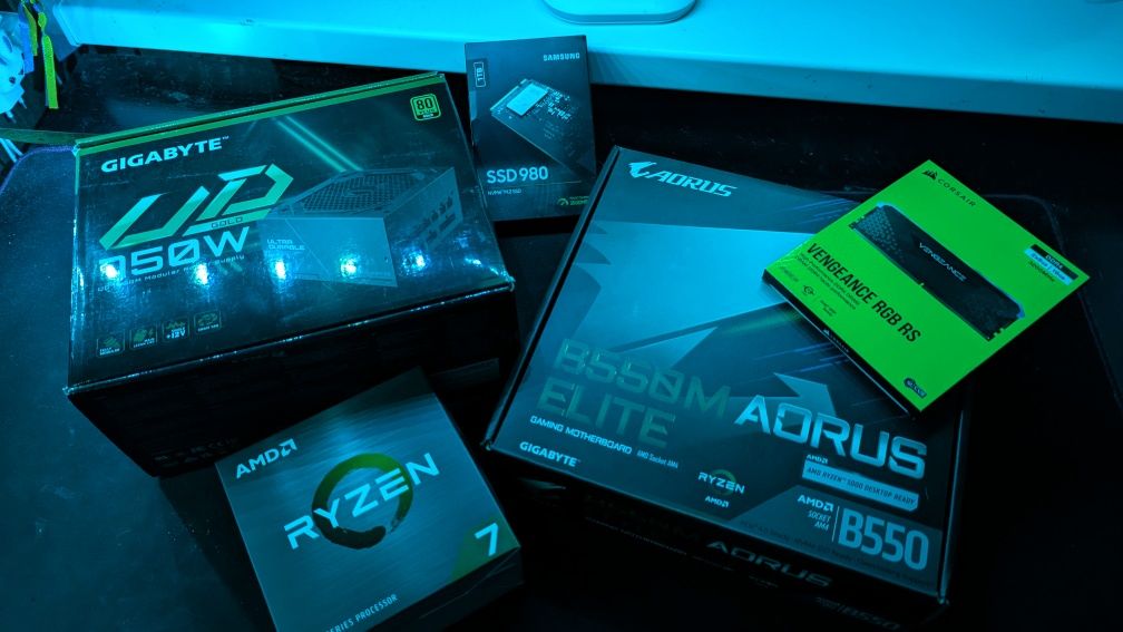 Ігровий ПК, 4060, ryzen 7 5700x , 16gb, 1TB ssd