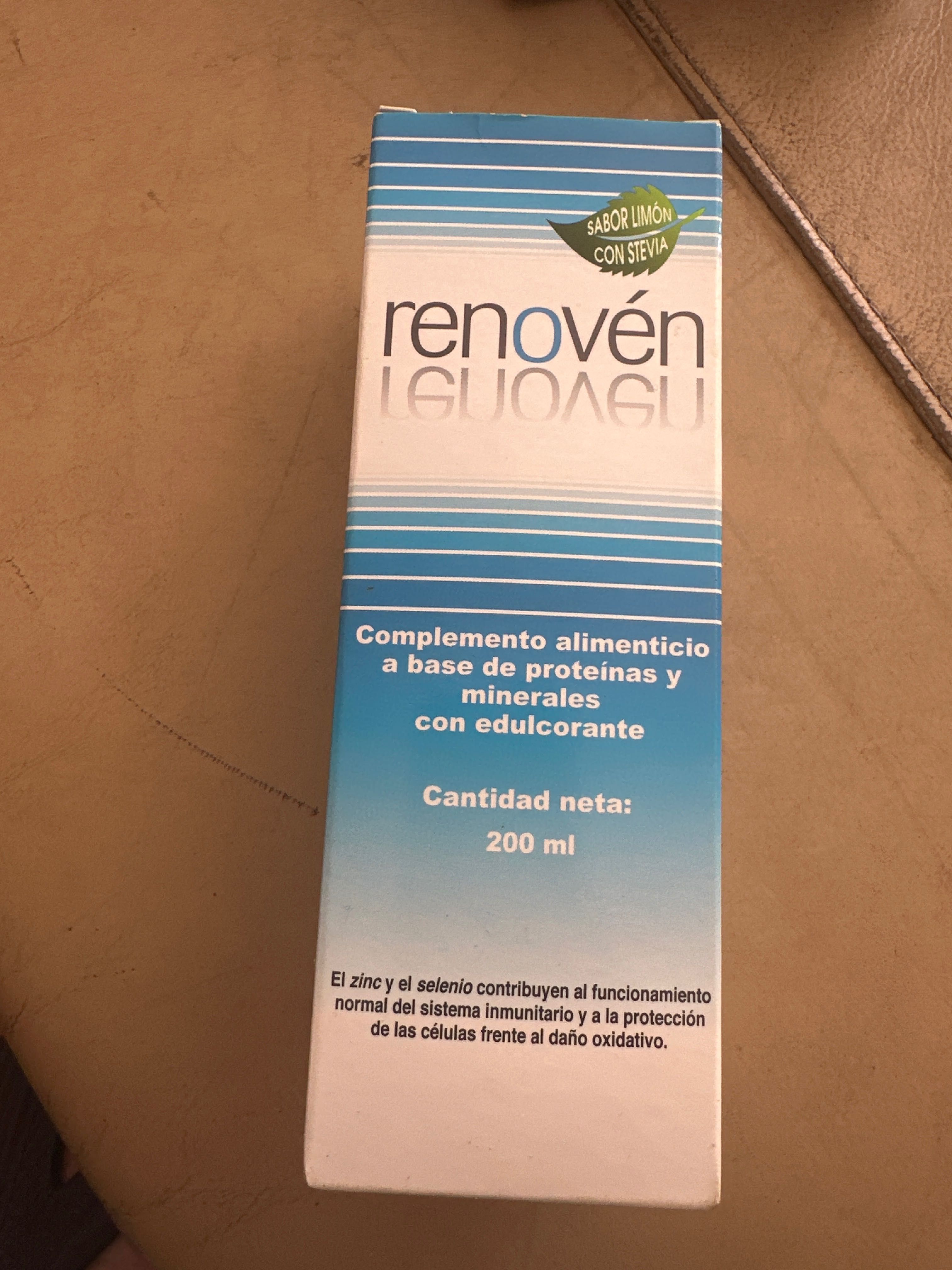 Suplemento alimentar Renovén