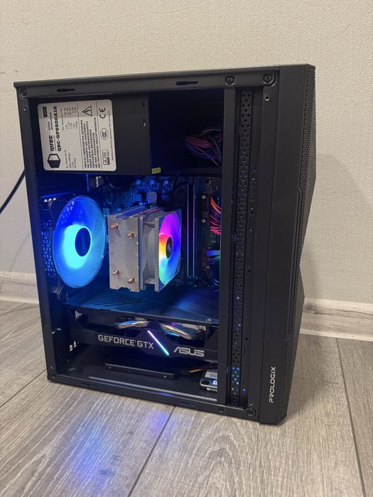 Ігровий ПК. GTX1660Super. I3 10105F, 16Gb DDR4, SSD480Gb, HDD500Gb.