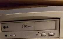 Leitor drive DVD LG para computador pc