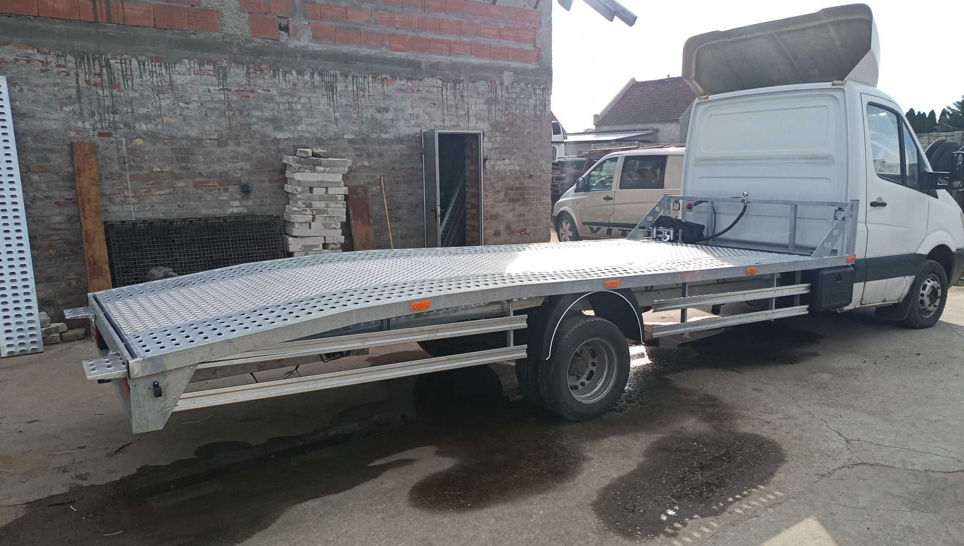 Platforma alu aluminiowa zabudowa podjazdy laweta ducato boxer jumper