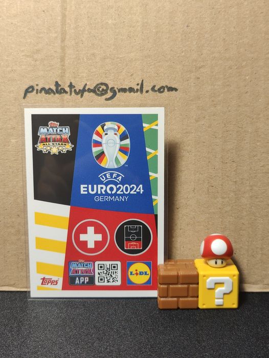 Carta Topps Ricardo Rodríguez – Euro 2024 (Seleção da Suíça)