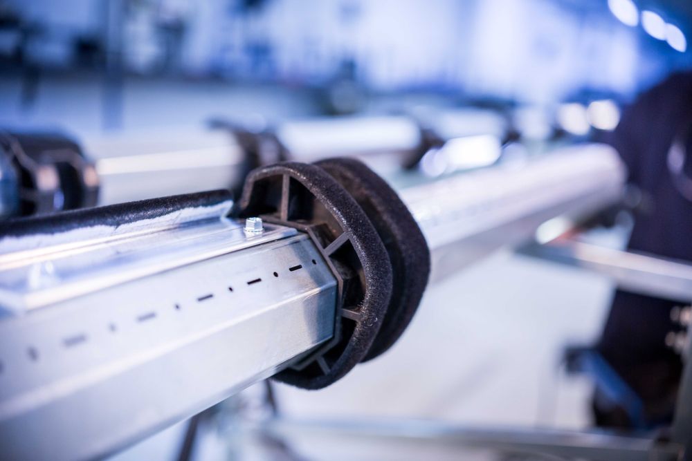 Brama Rolowana PA 77 250x200 Brąz Ral 8014