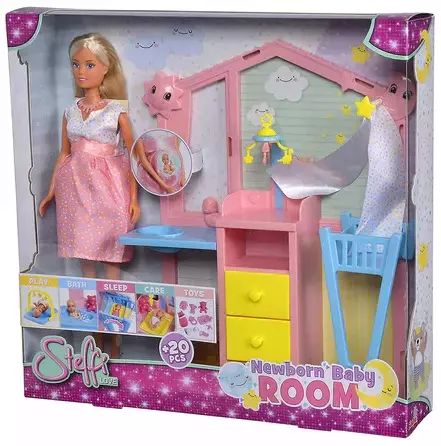 Steffi Love. Steffi w ciąży i pokój niemowlaka
