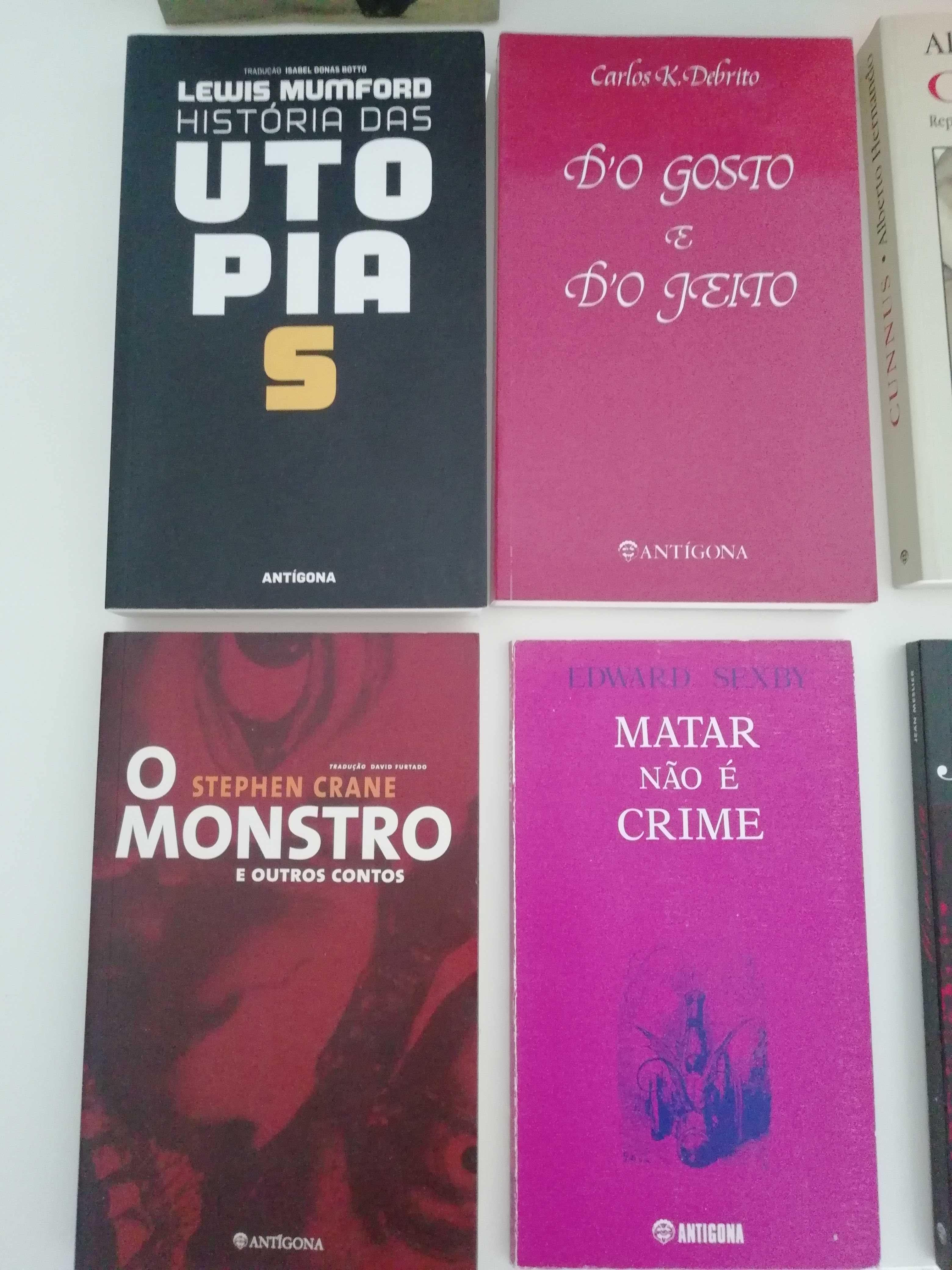 Antígona - livros vários