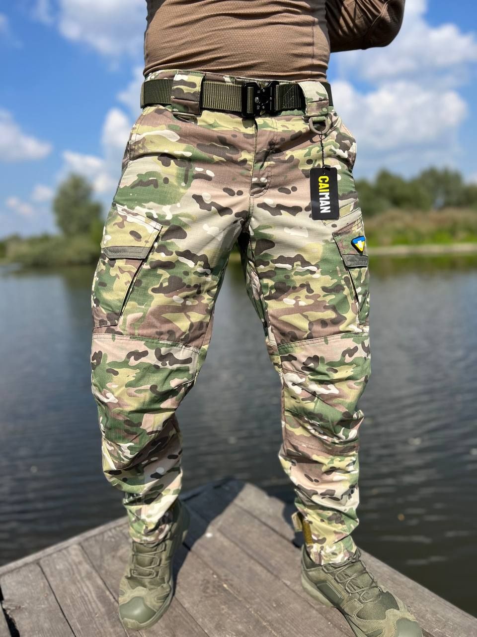 Тактичні штани CAIMAN AGGRESSOR Мультикам XS-4XL