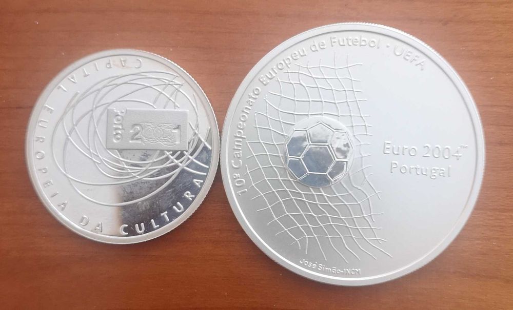 moedas prata proof 500 e 1000 escudos 2001 (#2)