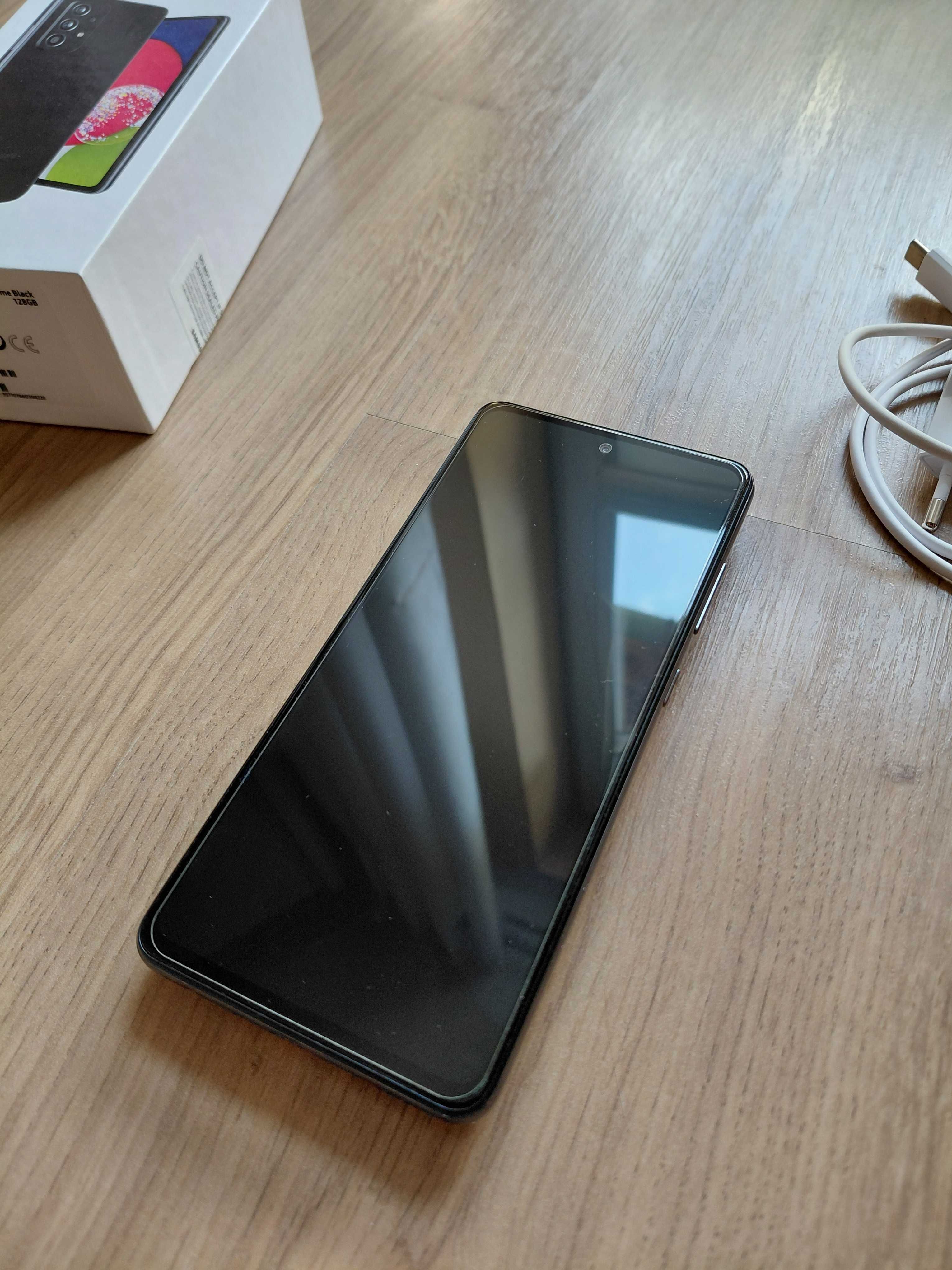 Telefon Smartfon Samsung Galaxy A52s 5G Czarny + Ładowarka Samsung
