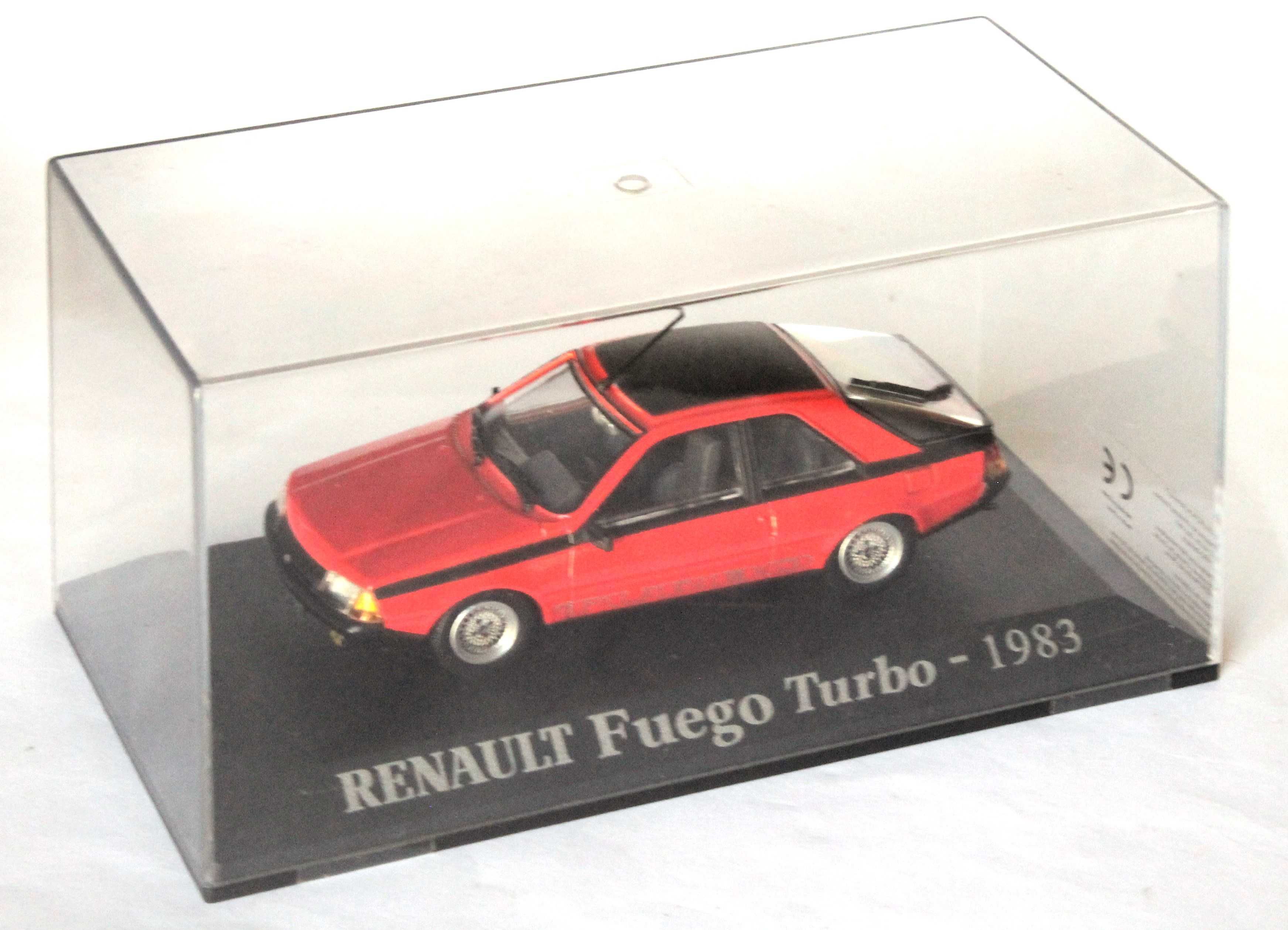 Renault Fuego Turbo 1983 Universal Hobbies 1/43 c/Caixa e fascículo