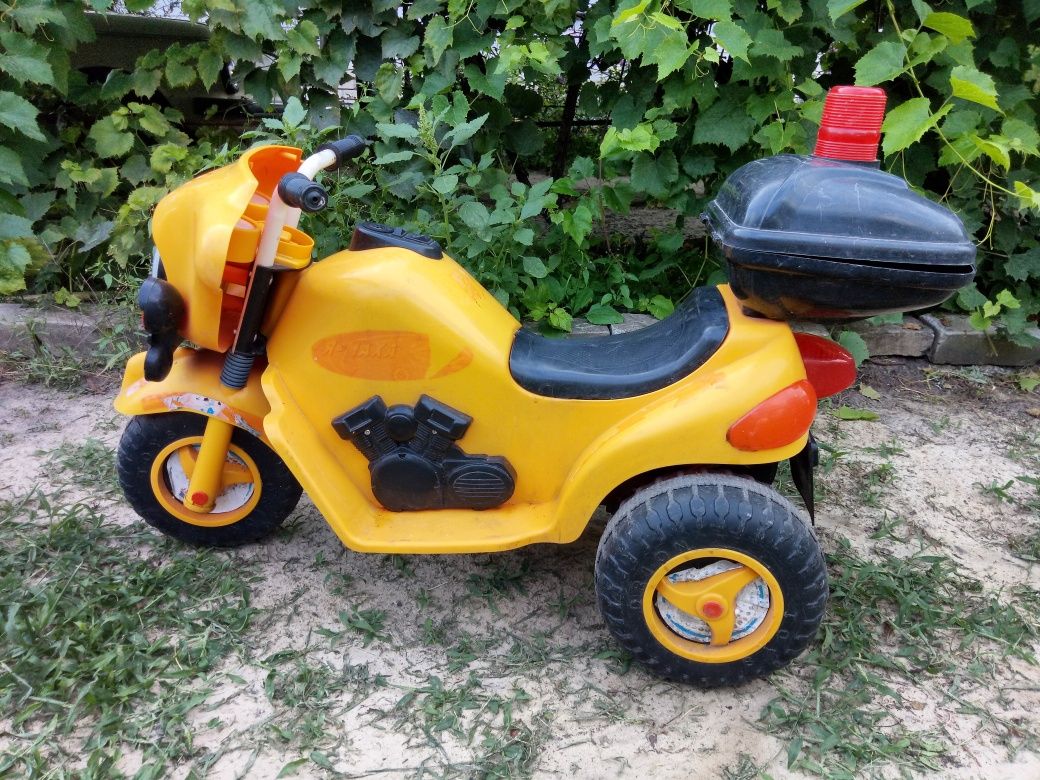 Электромотоцикл детский мотоцикл на аккумуляторе Я-Маха Орион 372