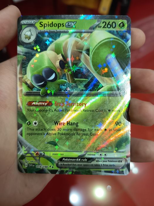 Spidops EX pokemon