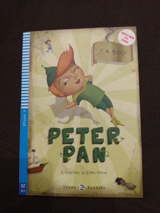 Peter Pan Piotruś Pan po angielsku z płytą NOWA Święta