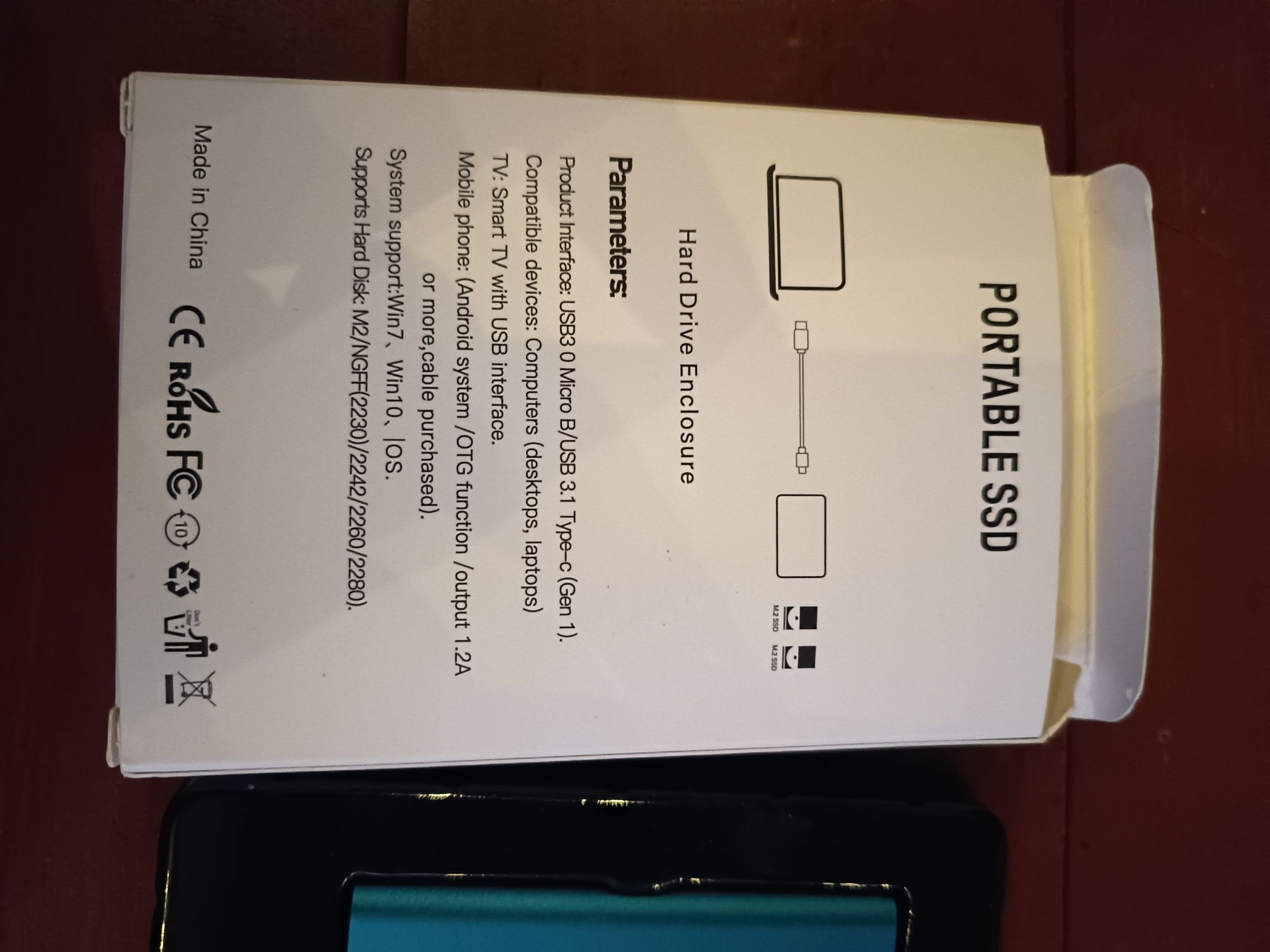 Zewnętrzny dysk SSD Lenovo 128TB USB 3.1 – przenośny