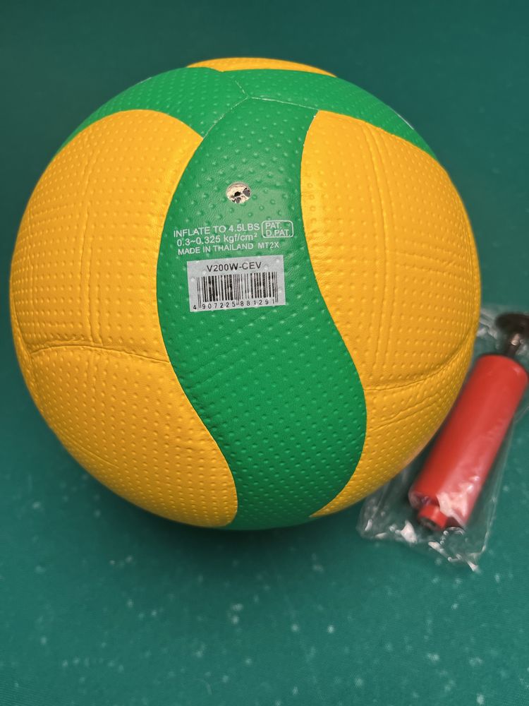 Оригінал, новий, Mikasa v 200w-cev, волейбольний м’яч + подарок, насос