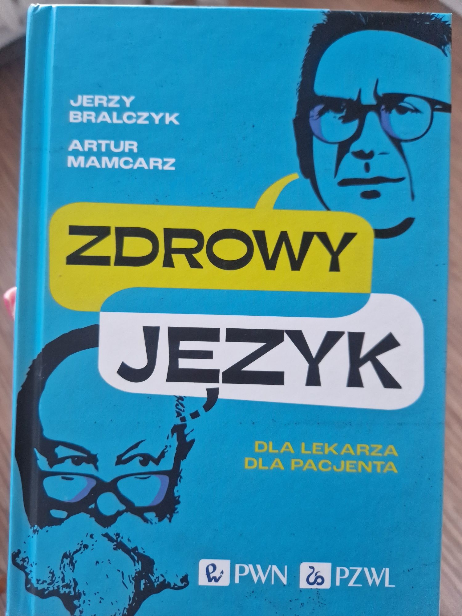 Ksiazka zdrowy język dla lekarza