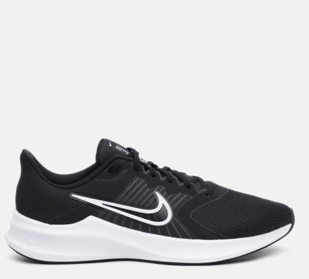 кроссовки для бега сетка Nike Downshifter 11 39-40р черные