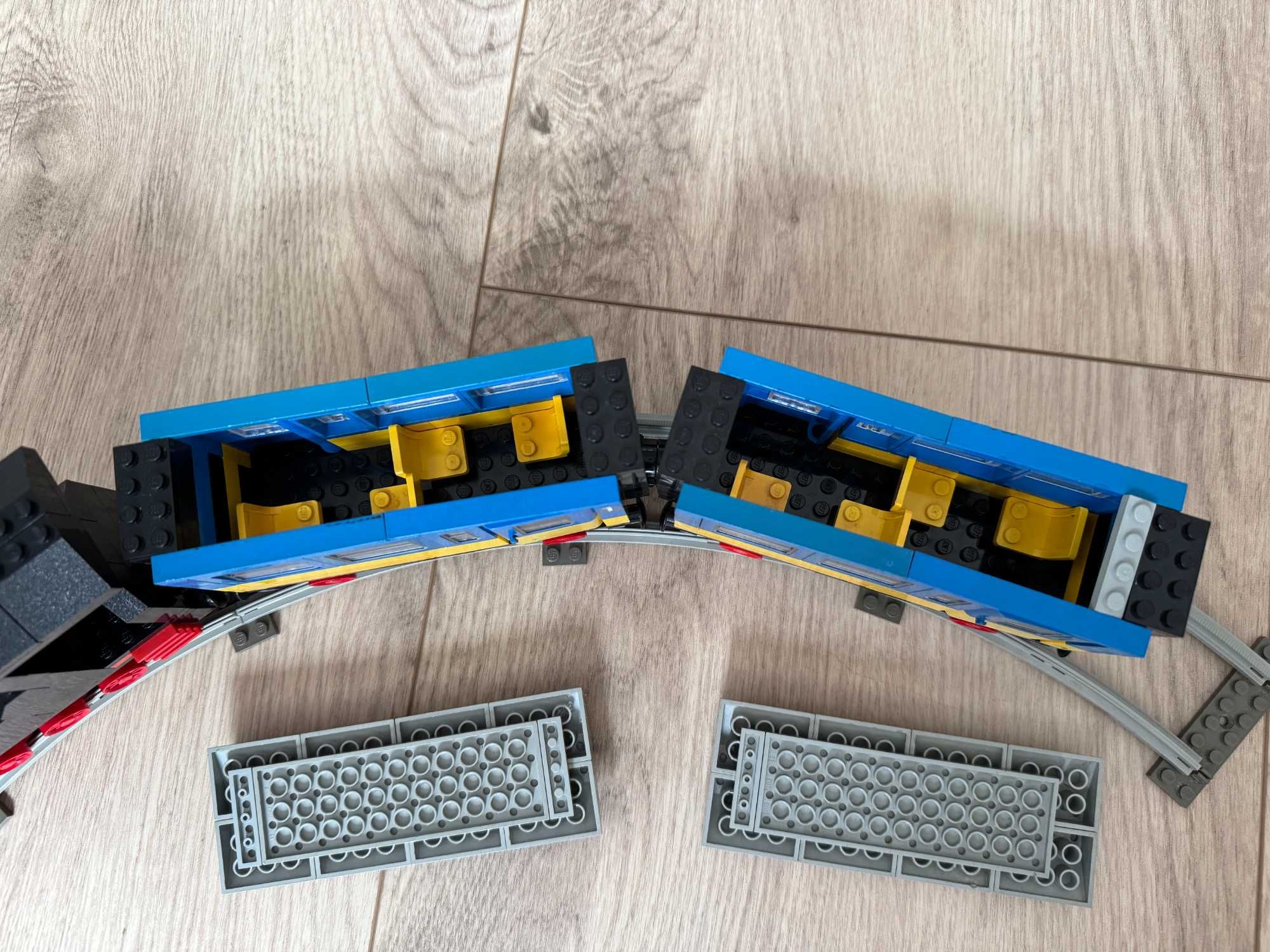 LEGO Town 7710 Passenger Steam Train Pociąg Parowy 1980 rok Tory Stary