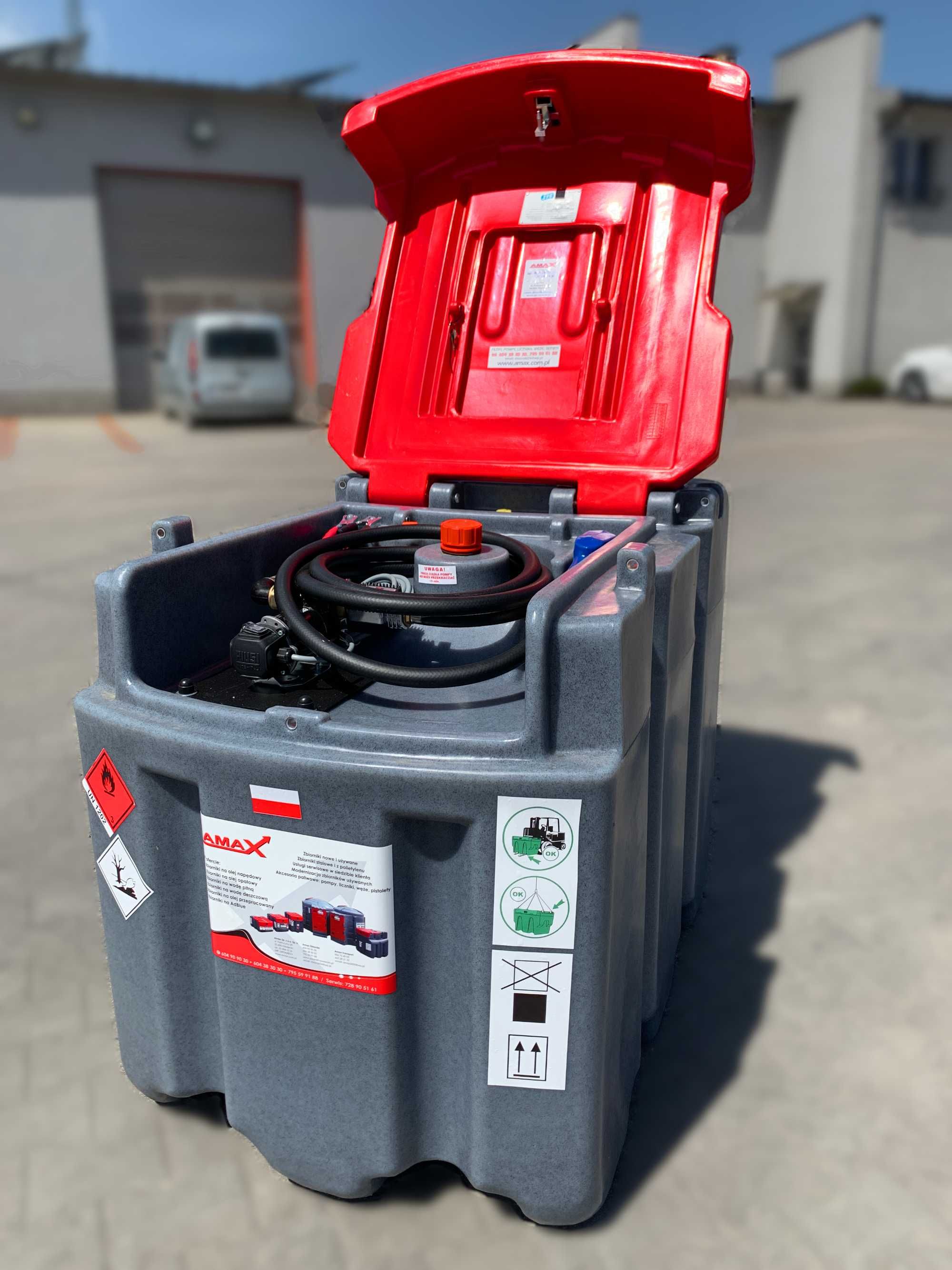Zbiornik na paliwo 600l, inne: 250,425,950 atesty!