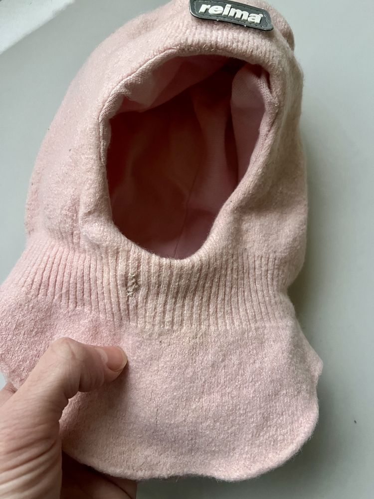 Wełniana zimowa czapka kominiarka • REIMA • 100% virgin wool