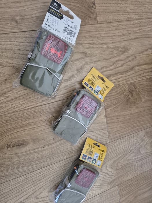 Latarka zielona płaska